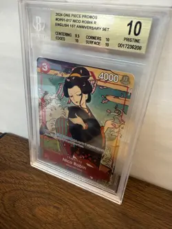 Nico Robin (English Version 1st Anniversary Set) OP01-017 One Piece Promotion... - Image 3