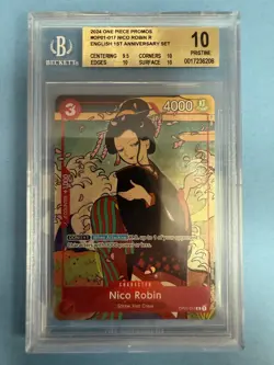 Nico Robin (English Version 1st Anniversary Set) OP01-017 One Piece Promotion... - Image 4
