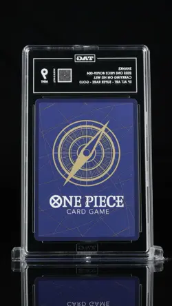 2025 One Piece Shanks SP Gold OP09-004 - TAG 9 MINT - Carrying On His Will - Image 2