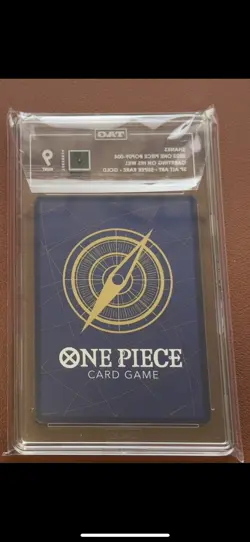 2025 One Piece Shanks SP Gold OP09-004 - TAG 9 MINT - Carrying On His Will - Image 4