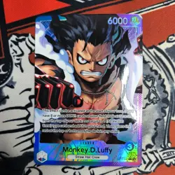 MONKEY D LUFFY - One Piece OP11-040 - AAL Alt Art Leader A Fist of Divine Speed - Image 1