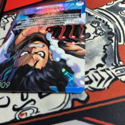 MONKEY D LUFFY - One Piece OP11-040 - AAL Alt Art Leader A Fist of Divine Speed - Image 4