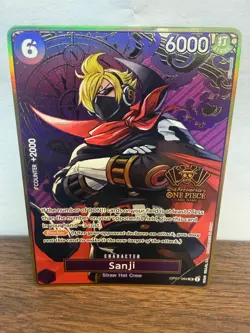 Sanji - One Piece Japanese Version 2nd Anniversary Set OP07-064 - Image 1