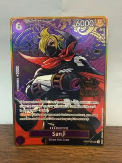 Sanji - One Piece Japanese Version 2nd Anniversary Set OP07-064 - Image 4