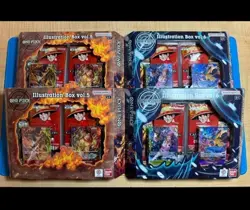One Piece Illustration Box IB05 + IB06 Vol 5 & 6 - ENG Sealed NEW Lot Of 4 - Image 1