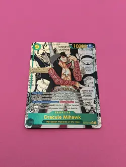 Dracule Mihawk MANGA Foil OP14-119 SEC - One Piece - The Azure Sea's Seven - Image 1