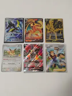 Pokemon Zacian Gold Promo/Charizard,Zarude Full Art/Illustration Rare Holo Cards - Image 1