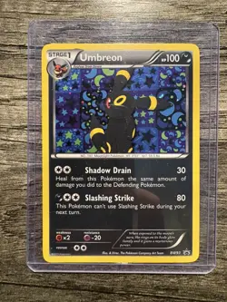 Pokemon TCG Umbreon Black White Holo Card BW93 Black Star Promo MP - Image 1