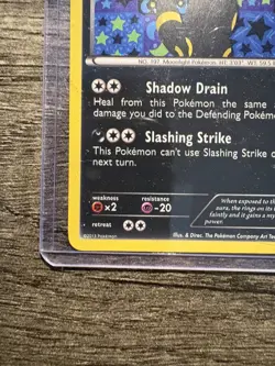 Pokemon TCG Umbreon Black White Holo Card BW93 Black Star Promo MP - Image 2