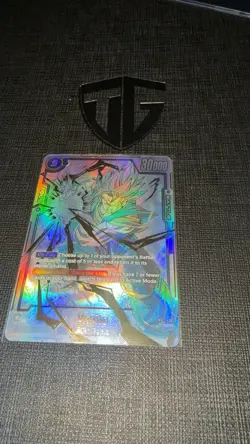 Dragon Ball Super Fusion SSB Vegito Holo Card FB02-139 SCR Alternative Art - Image 1