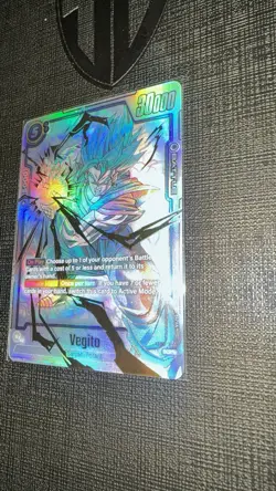 Dragon Ball Super Fusion SSB Vegito Holo Card FB02-139 SCR Alternative Art - Image 2