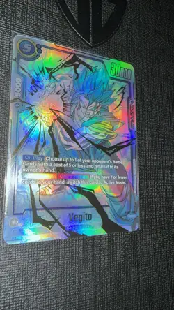 Dragon Ball Super Fusion SSB Vegito Holo Card FB02-139 SCR Alternative Art - Image 3
