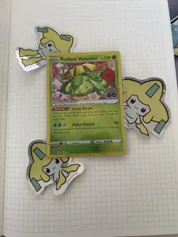 ✨ Radiant Venusaur - 004/078 - Pokemon GO - Pokemon TCG Card - SWSH - Image 1