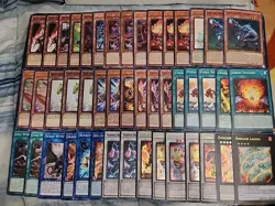 Yugioh 50 Card Jurrac Dino Deck Core Volcano Meteor Oviraptor Tyranno - Image 1