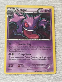 Pokemon GENGAR 60/132 Collecting Card - VERY GOOD to MINT - never played with - - Image 2