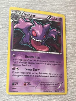 Pokemon GENGAR 60/132 Collecting Card - VERY GOOD to MINT - never played with - - Image 3