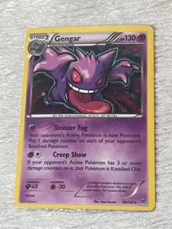 Pokemon GENGAR 60/132 Collecting Card - VERY GOOD to MINT - never played with - - Image 4