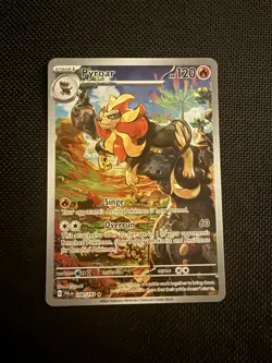 Pokemon Pyroar TCG Illustration Rare Holo Card 200/193 Sv02: Paldea Evolved - Image 2