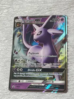 Pokemon ESPEONGX SM35 Holo Collecting Card - VERY GOOD to MINT - never played wi - Image 4