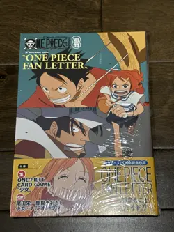 One Piece Card Game P-096 GIRL Nami Promo ONE PIECE FAN LETTER MAGAZINE Sealed - Image 1