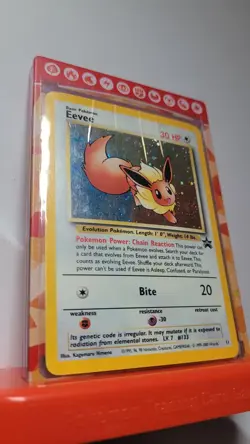 Eevee 11/53 Black Star Promo Holo Pokemon Card - Image 1