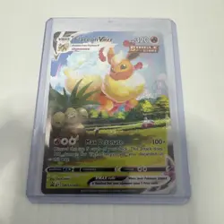 Pokemon TCG Flareon VMAX SWSH Black Star Promo Holo Card SWSH180 - Image 3