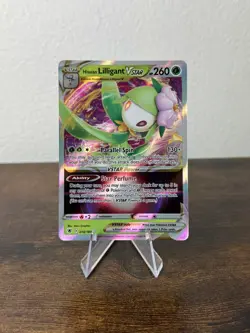 Pokemon TCG Hisuian Lilligant VSTAR Astral Radiance Holo Card 018/189 - Image 1