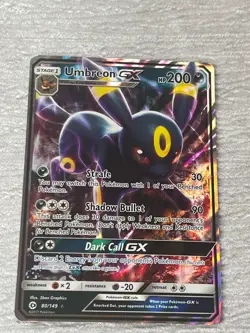 Pokemon UMBREONGX 80/149 Holo Collecting Card - VERY GOOD to MINT - never played - Image 1