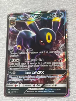 Pokemon UMBREONGX 80/149 Holo Collecting Card - VERY GOOD to MINT - never played - Image 4