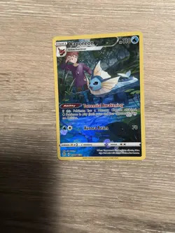 Pokemon Vaporeon Holo Rare Card TG02/TG30 Brilliant Stars Sword & Shield NM - Image 1