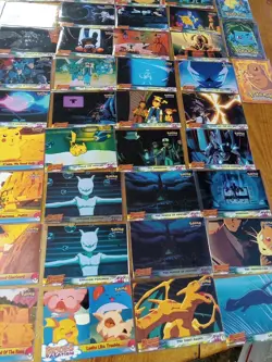 1999 Topps Pokemon TV Animation Series 1-2 Near Complete Set 66 Card Lot Holos - Image 4