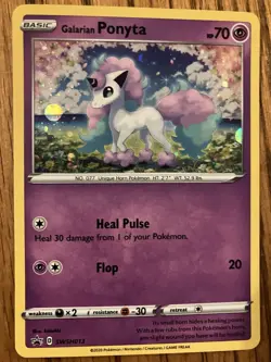 Galarian Ponyta SWSH013 SWSH: Sword & Shield Promo Cards Holo - Image 1