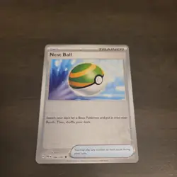 Nest Ball #084/091, Reverse Holo Pokemon card LP Free Shipping - Image 1
