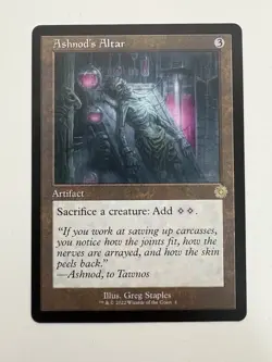 Ashnod’s Altar Retro Frame MTG Magic the Gathering Card NM Near Mint BRR - Image 1