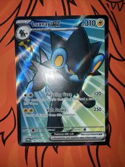 Pokemon TCG Luxray EX Twilight Masquerade Ultra Rare Full Art Card 195/167 - Image 2