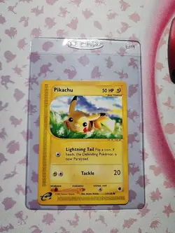 Pokemon Expedition Common Pikachu Card No.124/165 - Image 1
