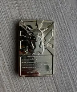 Pikachu 1999 Pokemon 23K Gold-Plated Burger King Nintendo Promo Trading Card - Image 2