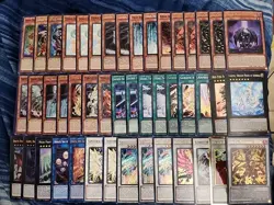 Yugioh 47 Card Dragon Ruler Tenpai Deck Core Spectral Eclipse Disaster Chundra - Image 1