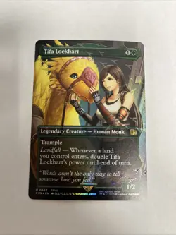 Tifa Lockhart Chocobo Track Foil Card #0567 MTG LP - Image 1