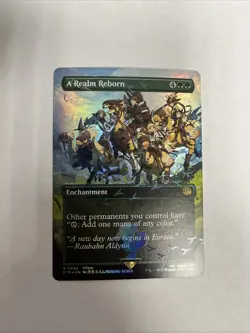 A Realm Reborn Borderless Chocobo Track Foil Card #0566 MTG LP - Image 1