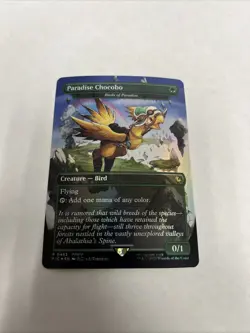Paradise Chocobo Birds Of Paradise Foil Card #0483 MTG LP - Image 1