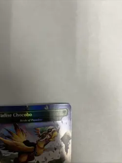 Paradise Chocobo Birds Of Paradise Foil Card #0483 MTG LP - Image 3