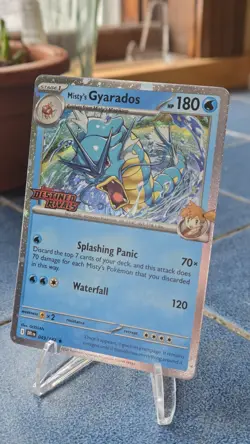 Pokemon Misty's Gyrados Stamped Prerelease Promo Card 049/182 - Nm - Image 2