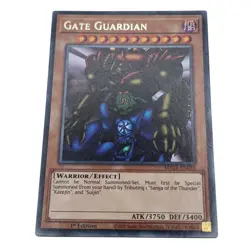 Yu-Gi-Oh! Maze of Memories Gate Guardian MAZE-EN035 Dark Card 1st Edition 2023 - Image 1