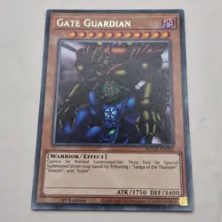 Yu-Gi-Oh! Maze of Memories Gate Guardian MAZE-EN035 Dark Card 1st Edition 2023 - Image 2