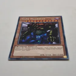 Yu-Gi-Oh! Maze of Memories Gate Guardian MAZE-EN035 Dark Card 1st Edition 2023 - Image 3
