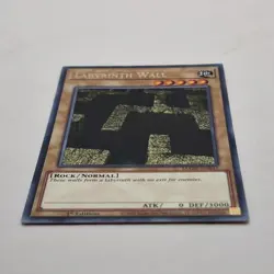 Yu-Gi-Oh! Maze of Memories Labyrinth Wall MAZE-EN031 Earth Card 1st Edition 2023 - Image 3