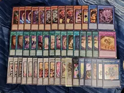 Yugioh 47 Card Mitsurugi Yummy Deck Core Lollipo Murakumo Snatchy Cooky - Image 1