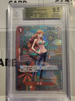 Nami R OP01-016 SP Japanese ONE PIECE Card Game Awakening of the New Era - Image 1
