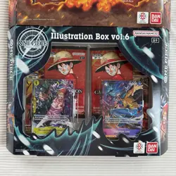 2026 One Piece 13 OP-13 Illustration Box IB-05 Vol.5 and Vol.6 Trading Cards 2pk - Image 3